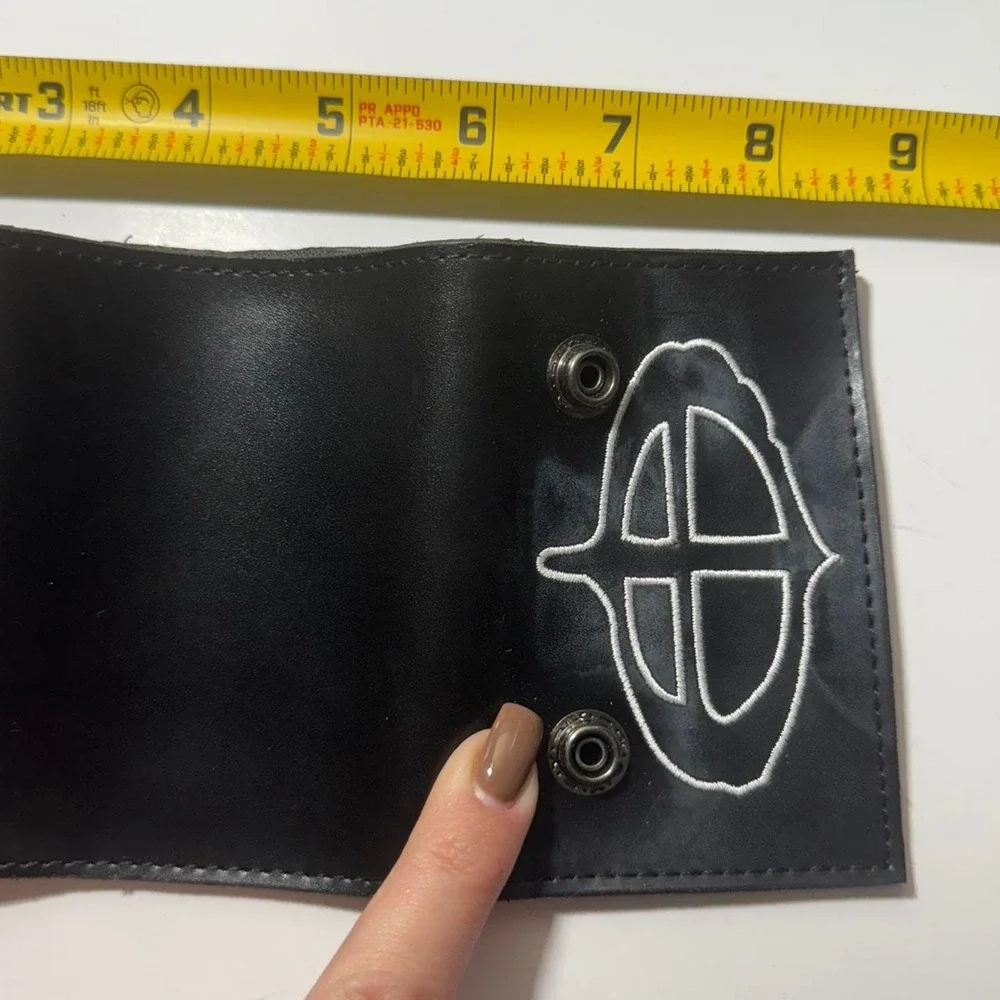 Y2K‎ genuine leather Ozzy Osbourne chain wallet